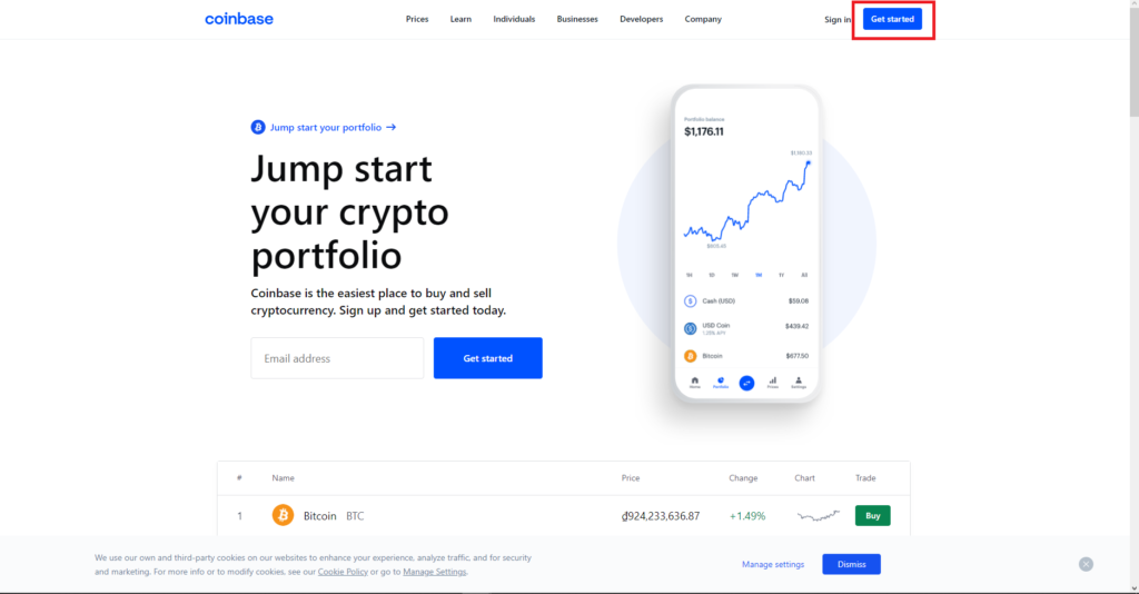 Coinbase là gì